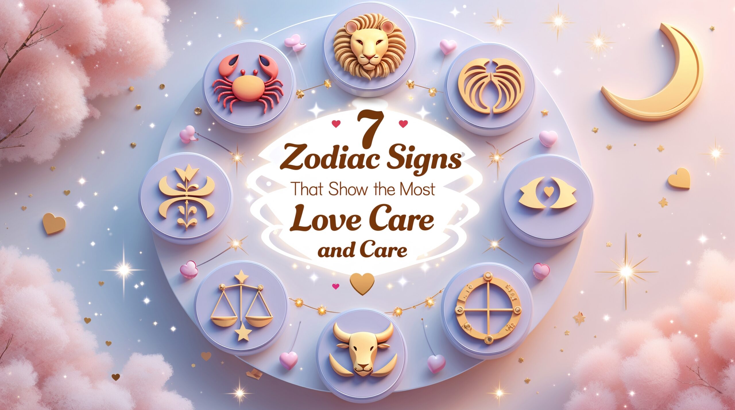 7 zodiac signs hat show the most love and care